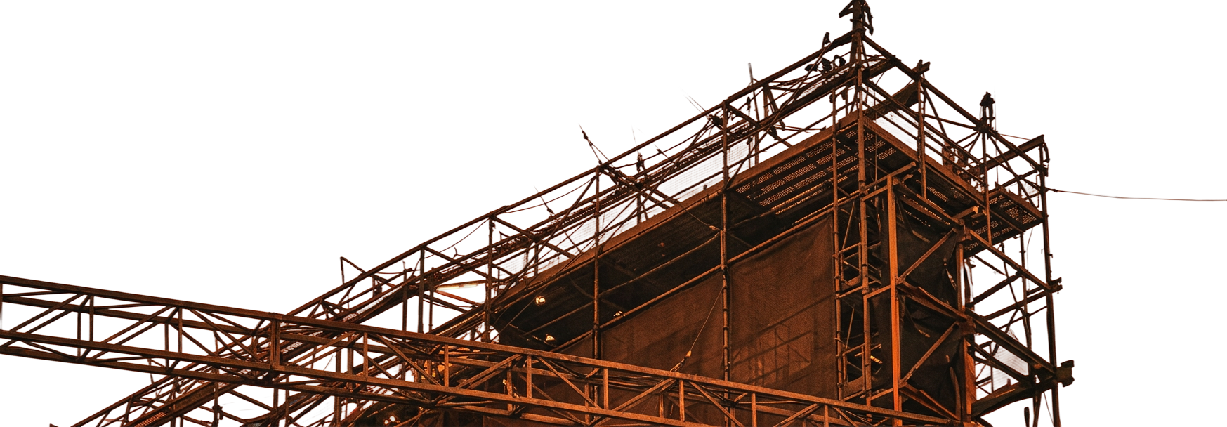 Billboard scaffold structure